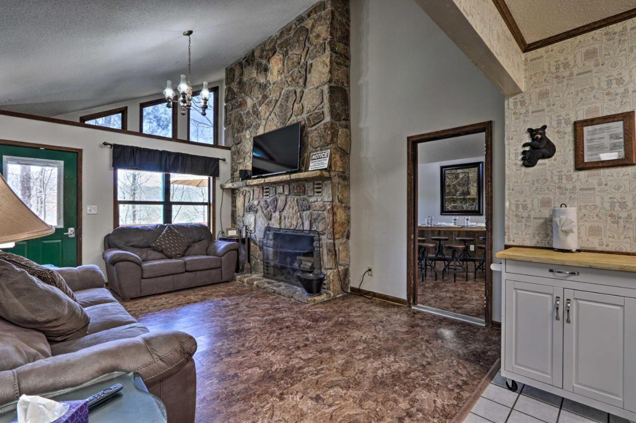 Smoky Mountain Cabin 4 Acres, 3 Mi To Gatlinburg Exteriör bild
