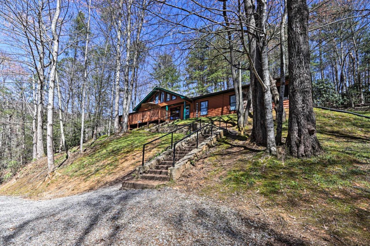 Smoky Mountain Cabin 4 Acres, 3 Mi To Gatlinburg Exteriör bild